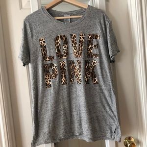 Leopard PINK Tee